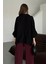 Kadın Evelyn Oversize Gömlek, Keten Ayrobin Ön Patlı Gömlek 5