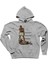 Muhammed Ali Winning Fighter Gri Kapşonlu Sweatshirt Hoodie 1