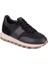 - Siyah Hakiki Deri Bağcıklı Erkek Sneaker 115-801 3