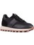 - Siyah Hakiki Deri Bağcıklı Erkek Sneaker 115-801 4