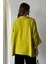 Kadın Evelyn Oversize Gömlek, Keten Ayrobin Ön Patlı Gömlek 4