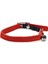 Kedi Boyun Tasması, Süet, Kırmızı, 24-29CM Nrmsa 1