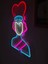 Queen Neon Metal Duvar Dekor Kraliçe Temalı Neon 1