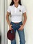 Ayıcık Nakışlı Kısa Kollu Crop T-Shirt 2