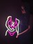 Bikini Neon Metal Duvar Dekor Kadın Temalı Neon 3