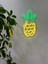Ananas Neon Metal Duvar Dekor Meyve Temalı 1
