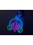 Headphone Neon Metal Duvar Dekor Kulaklık Temalı 3