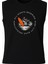 Motorsiklet Baskı Siyah Erkek Kolsuz T-Shirt 1