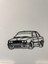 Bmw E30 Duvar Tablo Dekorasyon 2