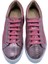 Deri Pembe Sneaker Düz 1280 01 3