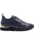 Deri Lacıvert Sneaker Düz 4257 143 1
