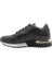 Deri Sıyah Sneaker Düz 4257 95 V5 2