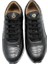 Deri Sıyah Sneaker Düz 4257 95 V5 3