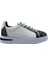 Hakiki Deri Sıyah-Beyaz Sneaker Düz 1280 01 1