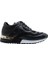 Deri Sıyah Sneaker Düz 4257 72 V5 1