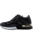 Deri Sıyah Sneaker Düz 4257 72 V5 2