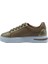 Deri Altın-Bıskuvı Sneaker Düz 1280 01 2