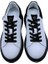 Deri Beyaz-Sıyah Sneaker Düz 777 01 3