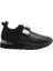 Deri Sıyah Sneaker Düz 4257 32 1