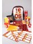 Dekomus Ile Lisanslı Galatasaray Küçük Boy 32X25 cm Anaokul ÇANTASI,700 ml Matara ve Beslenme Kabı Kırtasiye Seti 1
