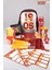 Dekomus Ile Lisanslı Galatasaray Küçük Boy 32X25 cm Anaokul ÇANTASI,700 ml Matara ve Beslenme Kabı Kırtasiye Seti 2