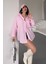 Kadın Marlot Oversize Keten Gömlek, 2025 Summer Collection 1