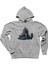 Water Valley Castle Gri Kapşonlu Sweatshirt Hoodie 1