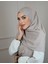 Tesettür Hijab Medine Ipeği Şal*bej 1