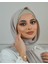 Tesettür Hijab Medine Ipeği Şal*bej 3
