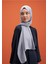 Tesettür Hijab Medine Ipeği Şal*gümüş 3