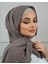 Tesettür Hijab Medine Ipeği Şal*antrasit 2