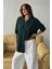 Kadın Olivia Oversize Bürümcük Kumaş Yazlık Gömlek 2