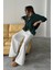 Kadın Olivia Oversize Bürümcük Kumaş Yazlık Gömlek 5