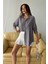 Kadın Olivia Oversize Bürümcük Kumaş Yazlık Gömlek 5