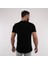 Kol Detaylı Düz Tshirt %100 Organik Pamuk 3