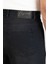 Erkek Antrasit Straight Baggy Fit Likrasız Rahat Kesim %100 Pamuk Loose Jean Pantolon George 5