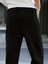 Erkek Baggy Model Siyah Kot Pantolon Jean 2