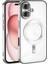 Apple iPhone 16 Kılıf Kamera Korumalı Magsafe Wireless Şarj Özellikli Yüksek Kalite Kapak 1