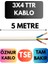 Öznur 3x4 Ttr Kablo Metre Seçenekli (Beyaz) 1