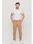 Erkek Slim Fit Beli Lastikli Ipli Likralı Rahat Jogger Pantolon 2