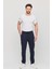 Erkek Slim Fit Beli Lastikli Ipli Likralı Rahat Jogger Pantolon 4