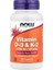 Vitamin D-3 & K-2, 120 Capsules 1