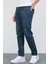 Erkek Halat's Regular Fit Okyanus Mavisi Likralı Jean Kot Pantolon Josef 3
