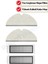 Roborock S6/s6 Pure Uyumlu Yedek Mop ve Hepa Filtre-4 Parça 1