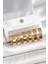 Heyf 316L Çelik Gold Renk Halka Model Kadın Küpe Seti 1