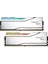 Gskıll 48GB (2x 24GB) Ddr5 8400MHZ CL40 Rgb Dual Kıt Pc Ram Trıdent Z5 Royal Sılver F5-8400J4052G24GX2-TR5S 1