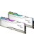 Gskıll 32GB (2x 16GB) Ddr5 6000MHZ CL28 Rgb Dual Kıt Pc Ram Trıdent Z5 Royal Sılver F5-6000J2836G16GX2-TR5S 2