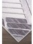 200 x 600 cm Gri - Kaymaz Tabanlı, Dekoratif ve Yıkanabilir 2