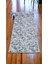 150 x 400 cm Gri - Kaymaz Tabanlı, Dekoratif ve Yıkanabilir 1