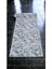 100 x 350 cm Gri - Kaymaz Tabanlı, Dekoratif ve Yıkanabilir 3